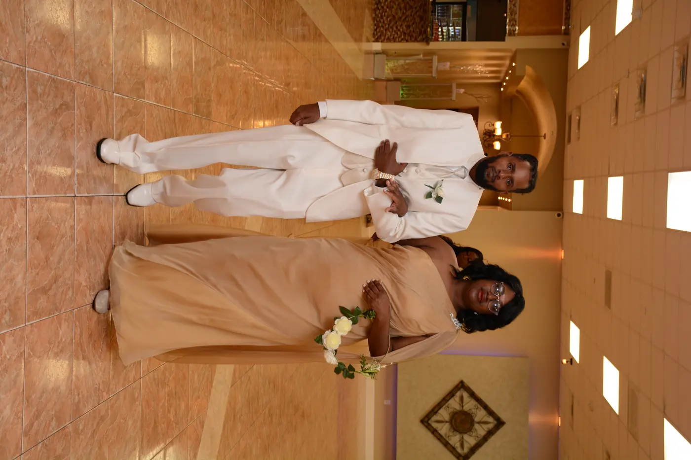 Wedding family portrait