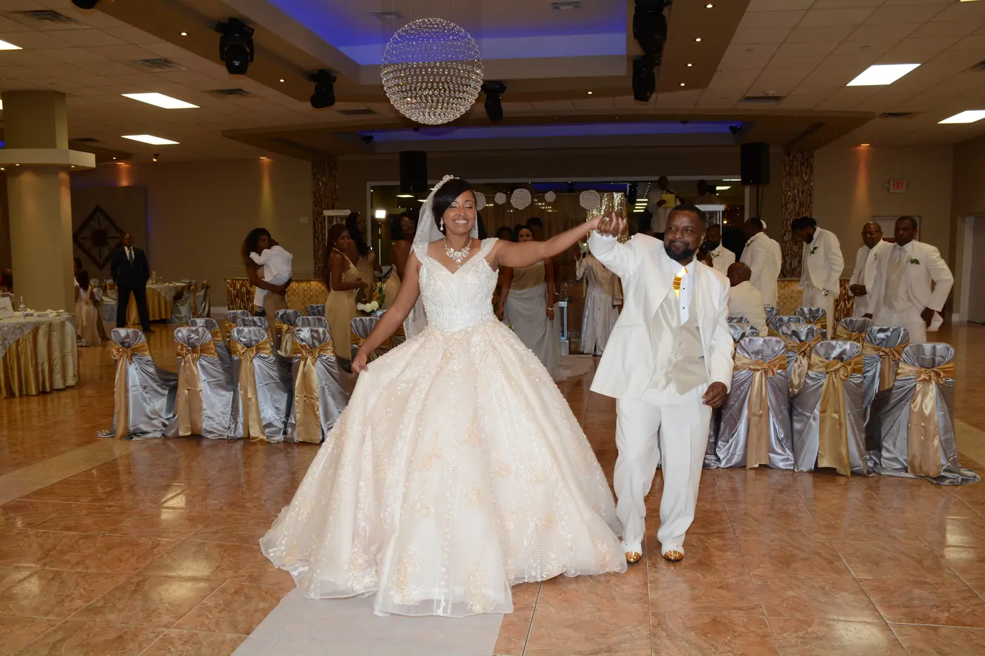 Hughes wedding moment